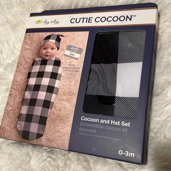 Itzy Ritzy Other - Itzy Ritzy Checkered Cutie Cocoon Sack Baby